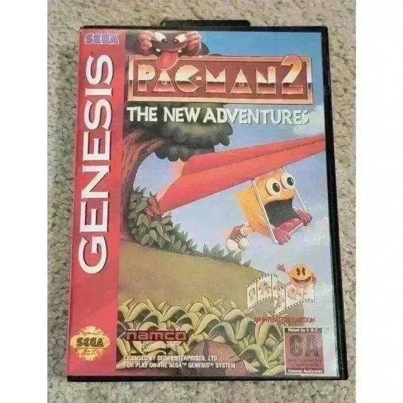 Freaky Pacman Video Games & Consoles | Pacman 2 The New Adventures Sega Genesis ...